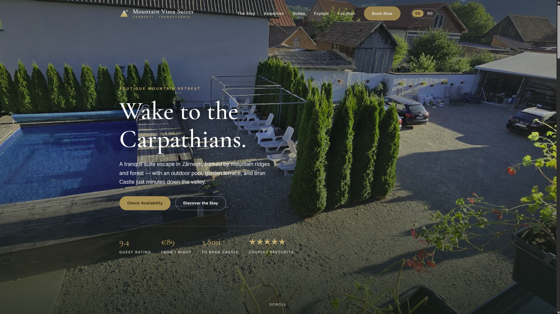 Mountain Vista Suites — Web Design & Hospitality by InReach Studios