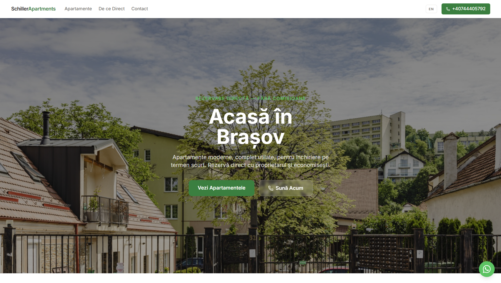 Schiller Apartments — Web Design by InReach Studios